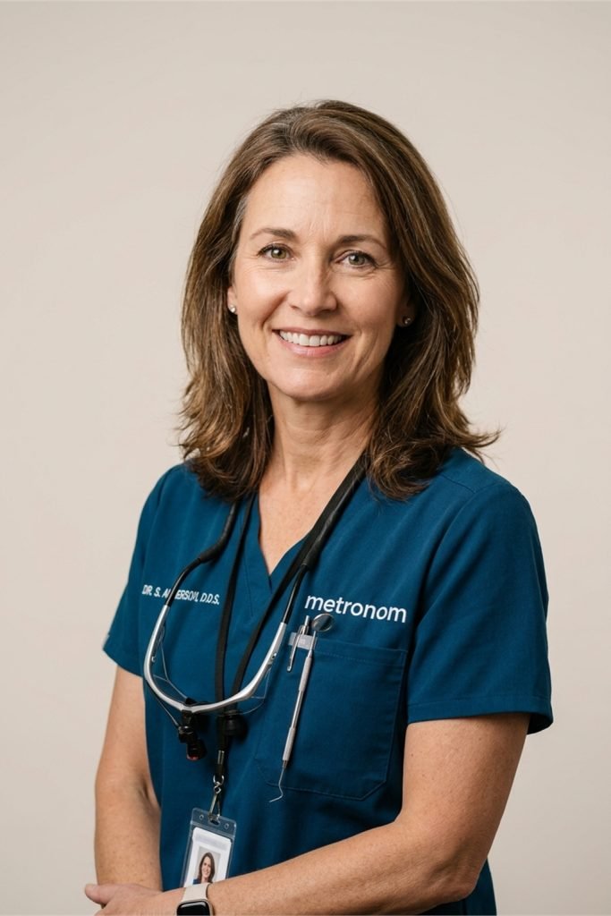 portrait of a female dentist