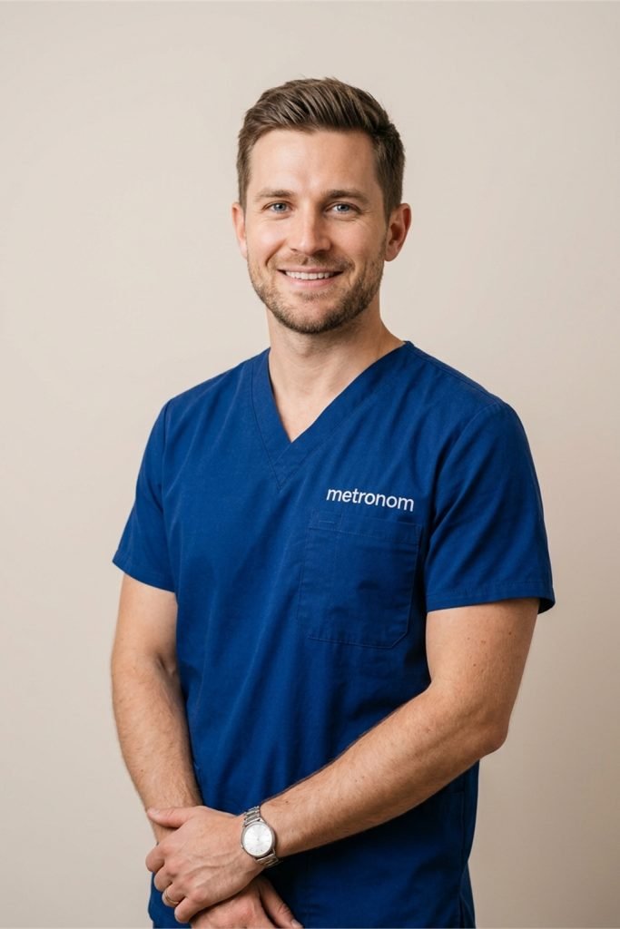 portrait of a male dentist